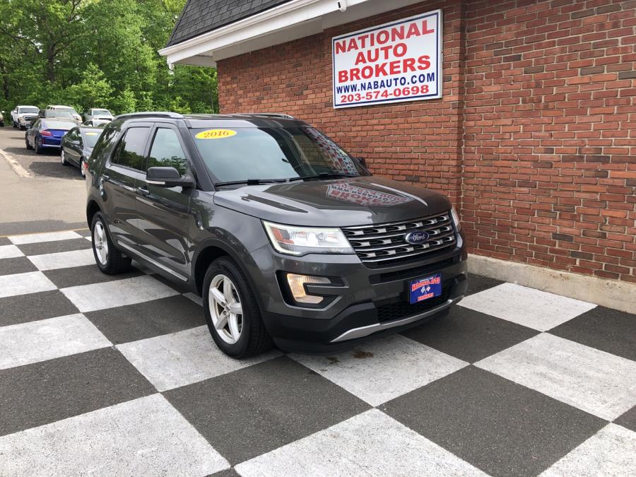 2016 Ford Explorer 4WD 4dr XLT, available for sale in Waterbury, Connecticut | National Auto Brokers, Inc.. Waterbury, Connecticut