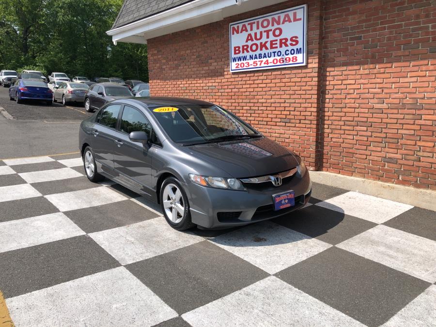 2011 Honda Civic Sdn 4dr Auto LX-S, available for sale in Waterbury, Connecticut | National Auto Brokers, Inc.. Waterbury, Connecticut