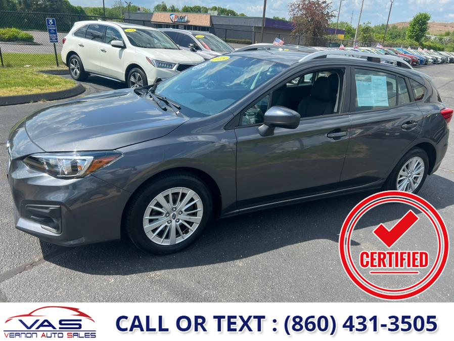 2018 Subaru Impreza 2.0i Premium 5-door CVT, available for sale in Manchester, Connecticut | Vernon Auto Sale & Service. Manchester, Connecticut 2018 Subaru Impreza 2.0i Premium 5-door CVT, available for sale in Manchester, Connecticut | Vernon Auto Sale & Service. Manchester, Connecticut