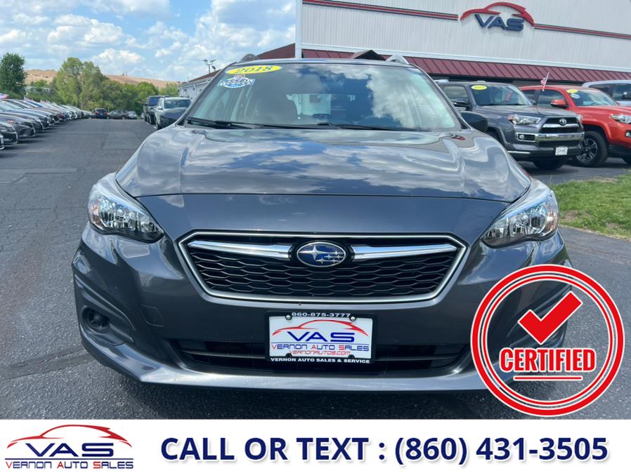 2018 Subaru Impreza 2.0i Premium 5-door CVT, available for sale in Manchester, Connecticut | Vernon Auto Sale & Service. Manchester, Connecticut 2018 Subaru Impreza 2.0i Premium 5-door CVT, available for sale in Manchester, Connecticut | Vernon Auto Sale & Service. Manchester, Connecticut