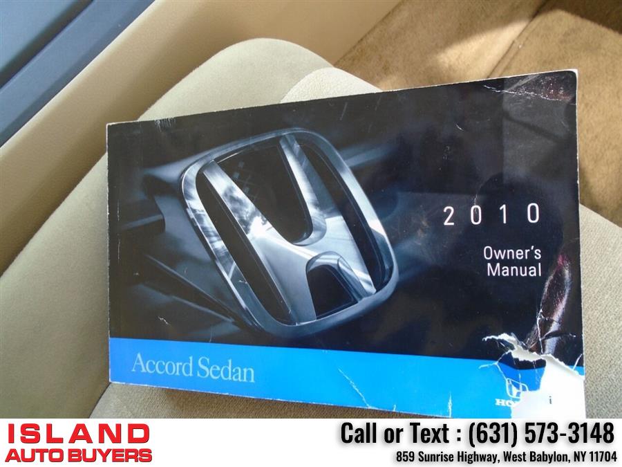 2010 Honda Accord LX P 4dr Sedan 5A, available for sale in West Babylon, New York | Island Auto Buyers. West Babylon, New York 2010 Honda Accord LX P 4dr Sedan 5A, available for sale in West Babylon, New York | Island Auto Buyers. West Babylon, New York
