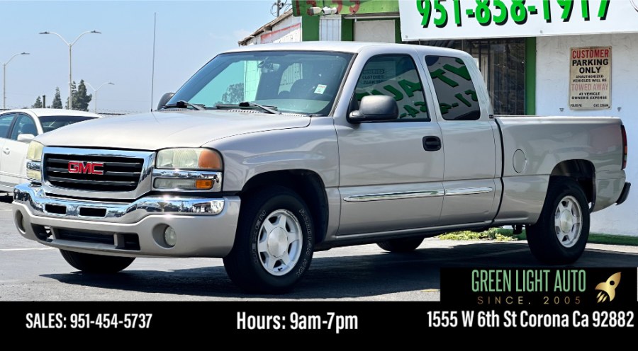 2004 GMC Sierra 1500 Ext Cab 143.5" WB SLE, available for sale in Corona, California | Green Light Auto. Corona, California 2004 GMC Sierra 1500 Ext Cab 143.5" WB SLE, available for sale in Corona, California | Green Light Auto. Corona, California
