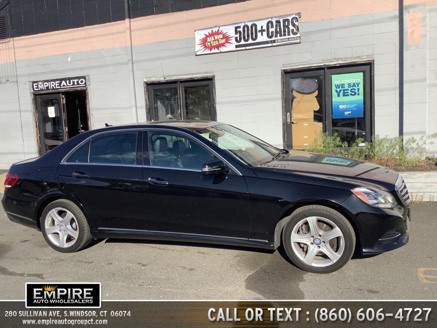 2016 Mercedes-Benz E-Class 4dr Sdn E 350 Luxury 4MATIC, available for sale in S.Windsor, Connecticut | Empire Auto Wholesalers. S.Windsor, Connecticut