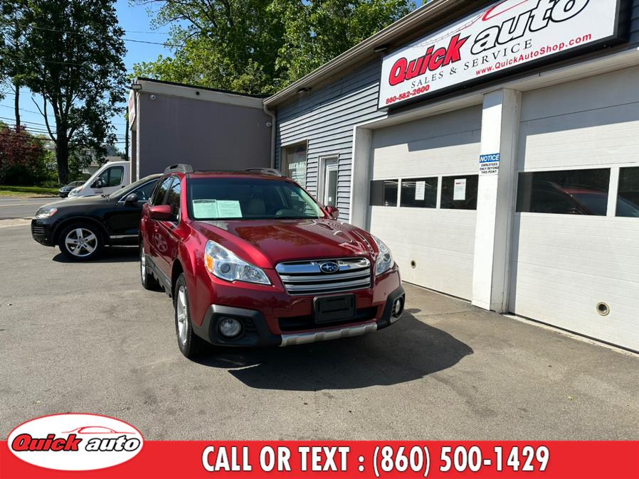 2013 Subaru Outback 4dr Wgn H6 Auto 3.6R Limited, available for sale in Bristol, Connecticut | Quick Auto LLC. Bristol, Connecticut 2013 Subaru Outback 4dr Wgn H6 Auto 3.6R Limited, available for sale in Bristol, Connecticut | Quick Auto LLC. Bristol, Connecticut