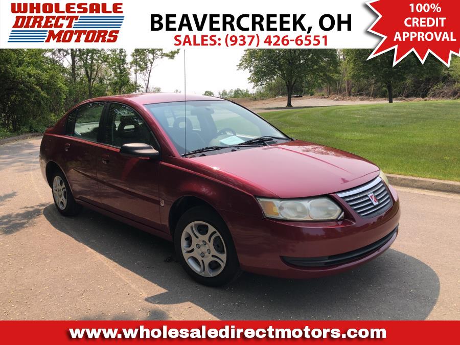 2005 Saturn Ion ION 2 4dr Sdn Auto, available for sale in Beavercreek, Ohio | Wholesale Direct Motors. Beavercreek, Ohio