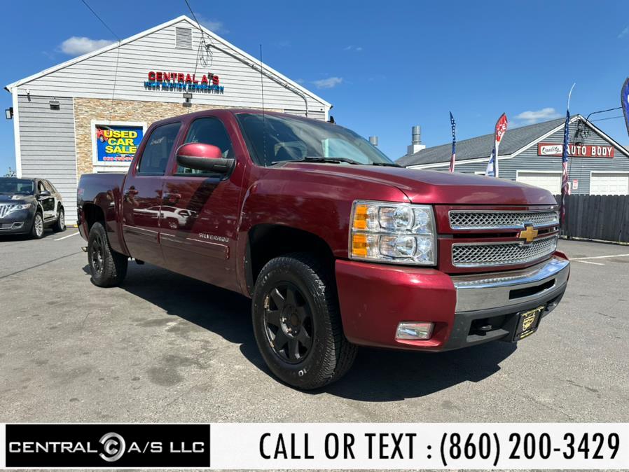 2013 Chevrolet Silverado 1500 4WD Crew Cab 143.5" LTZ, available for sale in East Windsor, Connecticut | Central A/S LLC. East Windsor, Connecticut 2013 Chevrolet Silverado 1500 4WD Crew Cab 143.5" LTZ, available for sale in East Windsor, Connecticut | Central A/S LLC. East Windsor, Connecticut