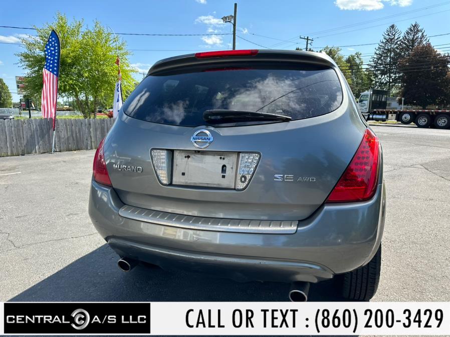 2007 Nissan Murano AWD 4dr SL, available for sale in East Windsor, Connecticut | Central A/S LLC. East Windsor, Connecticut 2007 Nissan Murano AWD 4dr SL, available for sale in East Windsor, Connecticut | Central A/S LLC. East Windsor, Connecticut