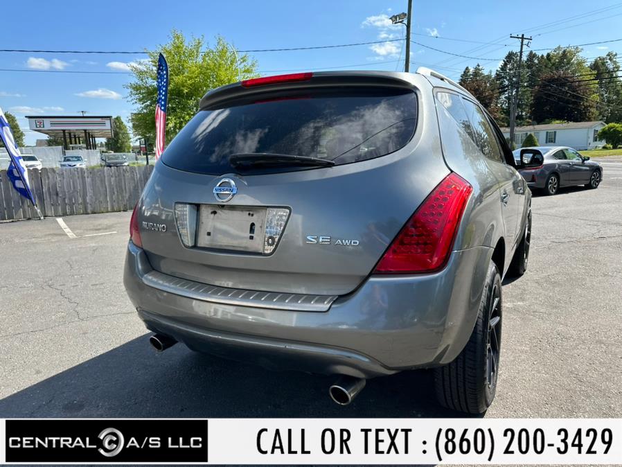 2007 Nissan Murano AWD 4dr SL, available for sale in East Windsor, Connecticut | Central A/S LLC. East Windsor, Connecticut 2007 Nissan Murano AWD 4dr SL, available for sale in East Windsor, Connecticut | Central A/S LLC. East Windsor, Connecticut