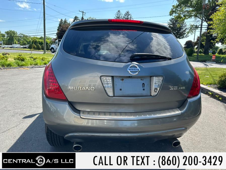 2007 Nissan Murano AWD 4dr SL, available for sale in East Windsor, Connecticut | Central A/S LLC. East Windsor, Connecticut 2007 Nissan Murano AWD 4dr SL, available for sale in East Windsor, Connecticut | Central A/S LLC. East Windsor, Connecticut