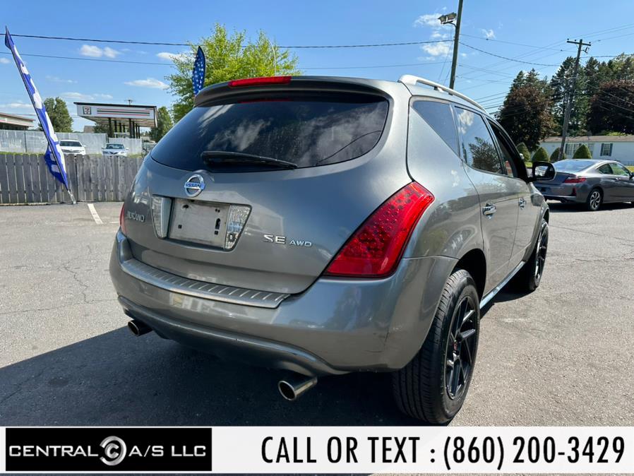 2007 Nissan Murano AWD 4dr SL, available for sale in East Windsor, Connecticut | Central A/S LLC. East Windsor, Connecticut 2007 Nissan Murano AWD 4dr SL, available for sale in East Windsor, Connecticut | Central A/S LLC. East Windsor, Connecticut