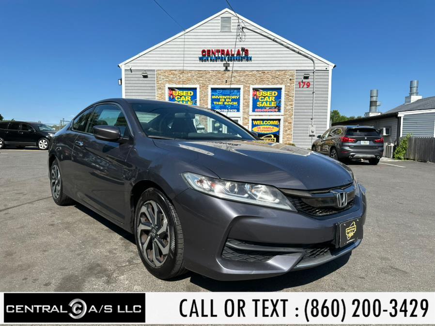 2016 Honda Accord Coupe 2dr I4 CVT LX-S, available for sale in East Windsor, Connecticut | Central A/S LLC. East Windsor, Connecticut 2016 Honda Accord Coupe 2dr I4 CVT LX-S, available for sale in East Windsor, Connecticut | Central A/S LLC. East Windsor, Connecticut