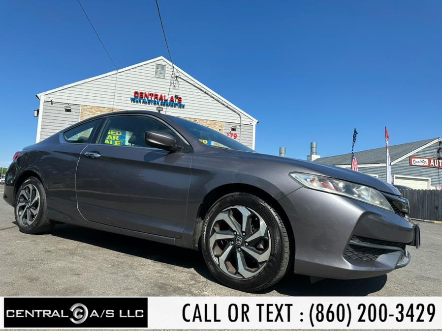 2016 Honda Accord Coupe 2dr I4 CVT LX-S, available for sale in East Windsor, Connecticut | Central A/S LLC. East Windsor, Connecticut 2016 Honda Accord Coupe 2dr I4 CVT LX-S, available for sale in East Windsor, Connecticut | Central A/S LLC. East Windsor, Connecticut