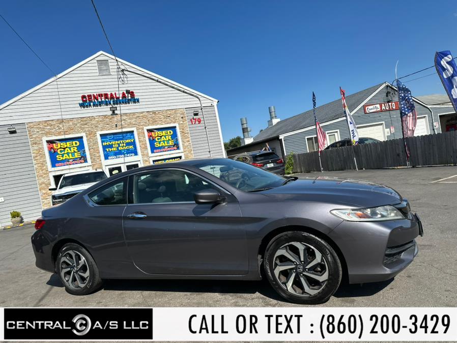 2016 Honda Accord Coupe 2dr I4 CVT LX-S, available for sale in East Windsor, Connecticut | Central A/S LLC. East Windsor, Connecticut 2016 Honda Accord Coupe 2dr I4 CVT LX-S, available for sale in East Windsor, Connecticut | Central A/S LLC. East Windsor, Connecticut