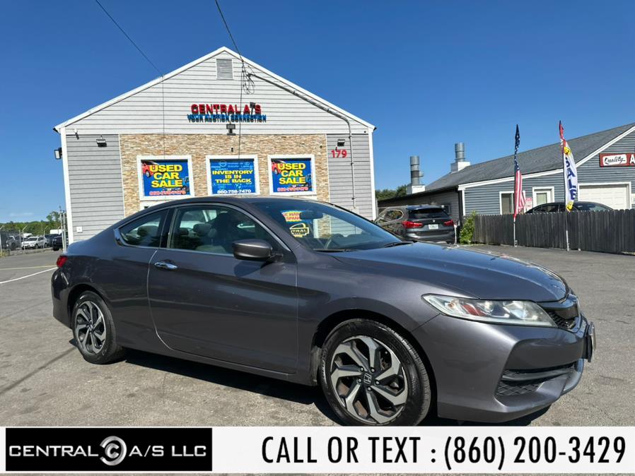 2016 Honda Accord Coupe 2dr I4 CVT LX-S, available for sale in East Windsor, Connecticut | Central A/S LLC. East Windsor, Connecticut 2016 Honda Accord Coupe 2dr I4 CVT LX-S, available for sale in East Windsor, Connecticut | Central A/S LLC. East Windsor, Connecticut