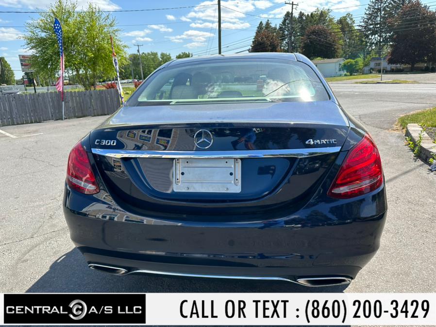 2015 Mercedes-Benz C-Class 4dr Sdn C 300 Luxury 4MATIC, available for sale in East Windsor, Connecticut | Central A/S LLC. East Windsor, Connecticut 2015 Mercedes-Benz C-Class 4dr Sdn C 300 Luxury 4MATIC, available for sale in East Windsor, Connecticut | Central A/S LLC. East Windsor, Connecticut