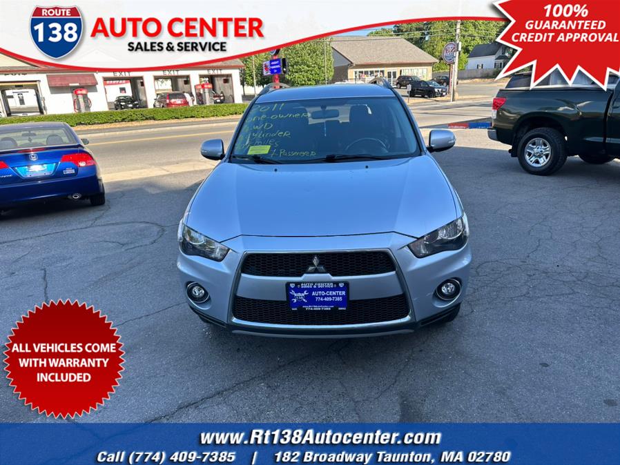 2011 Mitsubishi Outlander 4WD 4dr SE, available for sale in Taunton, Massachusetts | Rt 138 Auto Center Inc . Taunton, Massachusetts
