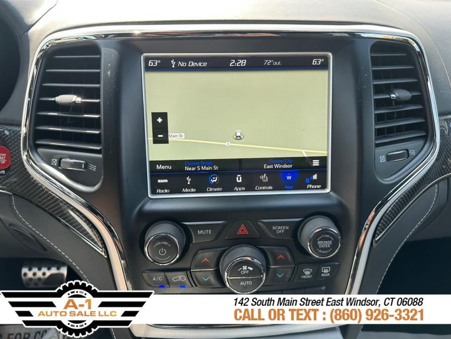 2018 Jeep Grand Cherokee Trackhawk 4x4 *Ltd Avail*, available for sale in East Windsor, Connecticut | A1 Auto Sale LLC. East Windsor, Connecticut 2018 Jeep Grand Cherokee Trackhawk 4x4 *Ltd Avail*, available for sale in East Windsor, Connecticut | A1 Auto Sale LLC. East Windsor, Connecticut
