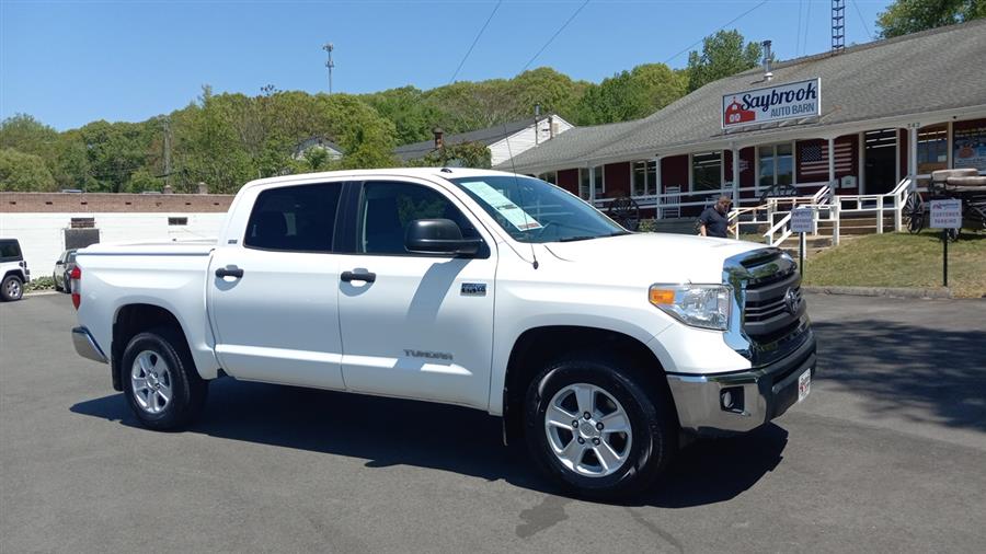 2015 Toyota Tundra 4WD Truck CrewMax 5.7L V8 6-Spd AT SR5 (Natl), available for sale in Old Saybrook, Connecticut | Saybrook Auto Barn. Old Saybrook, Connecticut