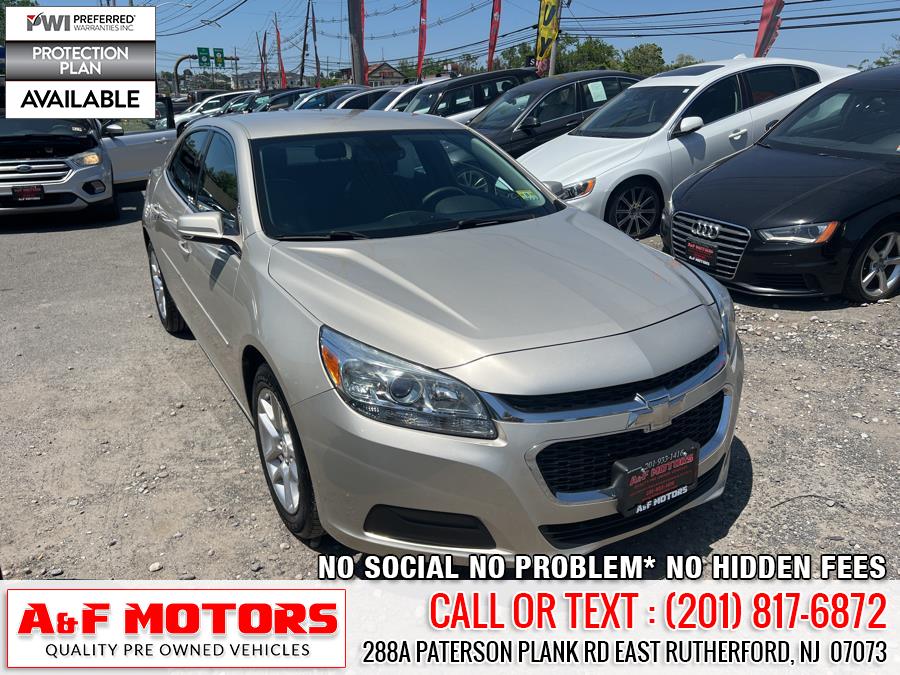2014 Chevrolet Malibu 4dr Sdn LT w/1LT, available for sale in East Rutherford, New Jersey | A&F Motors LLC. East Rutherford, New Jersey 2014 Chevrolet Malibu 4dr Sdn LT w/1LT, available for sale in East Rutherford, New Jersey | A&F Motors LLC. East Rutherford, New Jersey
