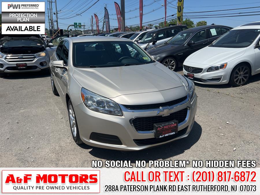 2014 Chevrolet Malibu 4dr Sdn LT w/1LT, available for sale in East Rutherford, New Jersey | A&F Motors LLC. East Rutherford, New Jersey 2014 Chevrolet Malibu 4dr Sdn LT w/1LT, available for sale in East Rutherford, New Jersey | A&F Motors LLC. East Rutherford, New Jersey