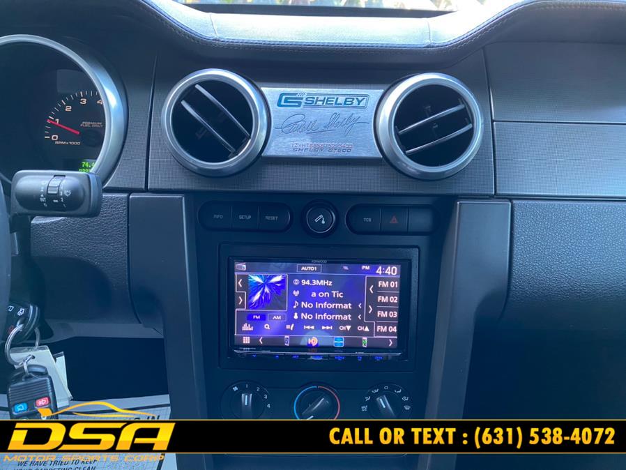 2007 Ford Mustang 2dr Cpe Shelby GT500, available for sale in Commack, New York | DSA Motor Sports Corp. Commack, New York 2007 Ford Mustang 2dr Cpe Shelby GT500, available for sale in Commack, New York | DSA Motor Sports Corp. Commack, New York