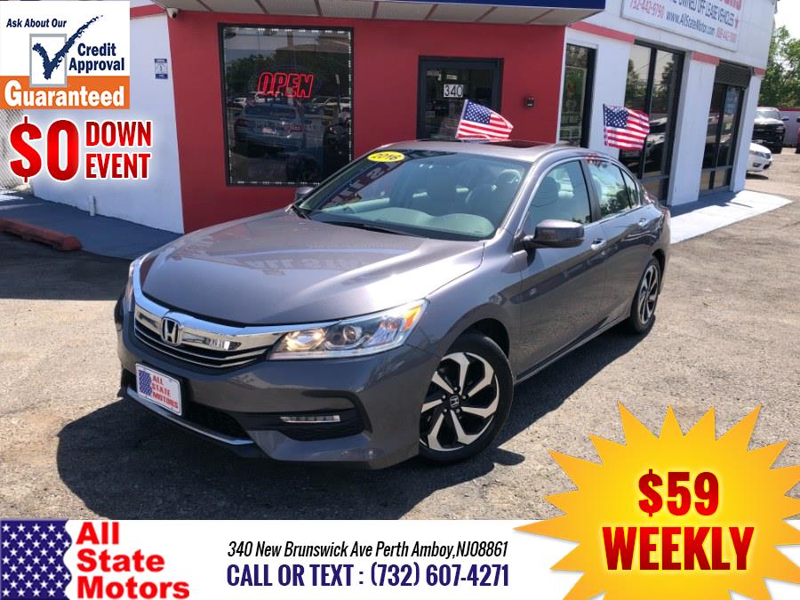 2016 Honda Accord Sedan 4dr I4 CVT EX, available for sale in Perth Amboy, New Jersey | All State Motor Inc. Perth Amboy, New Jersey 2016 Honda Accord Sedan 4dr I4 CVT EX, available for sale in Perth Amboy, New Jersey | All State Motor Inc. Perth Amboy, New Jersey