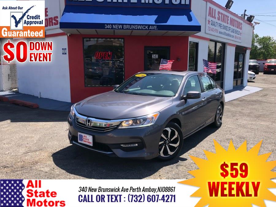 2016 Honda Accord Sedan 4dr I4 CVT EX, available for sale in Perth Amboy, New Jersey | All State Motor Inc. Perth Amboy, New Jersey 2016 Honda Accord Sedan 4dr I4 CVT EX, available for sale in Perth Amboy, New Jersey | All State Motor Inc. Perth Amboy, New Jersey