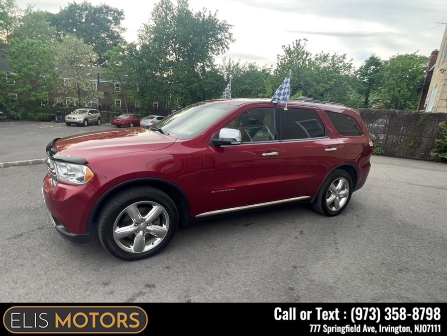 2013 Dodge Durango AWD 4dr Citadel, available for sale in Irvington, New Jersey | Elis Motors Corp. Irvington, New Jersey 2013 Dodge Durango AWD 4dr Citadel, available for sale in Irvington, New Jersey | Elis Motors Corp. Irvington, New Jersey