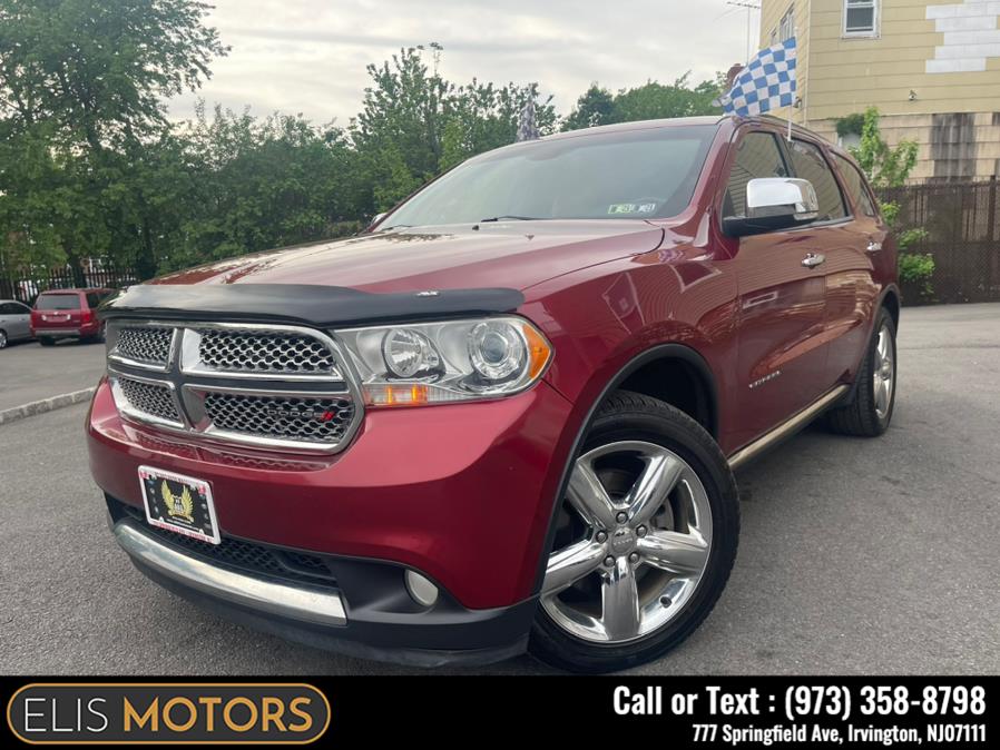 2013 Dodge Durango AWD 4dr Citadel, available for sale in Irvington, New Jersey | Elis Motors Corp. Irvington, New Jersey 2013 Dodge Durango AWD 4dr Citadel, available for sale in Irvington, New Jersey | Elis Motors Corp. Irvington, New Jersey