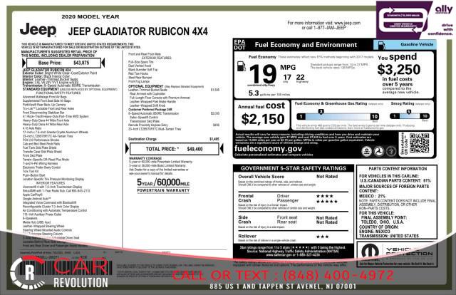 2020 Jeep Gladiator Rubicon, available for sale in Avenel, New Jersey | Car Revolution. Avenel, New Jersey 2020 Jeep Gladiator Rubicon, available for sale in Avenel, New Jersey | Car Revolution. Avenel, New Jersey