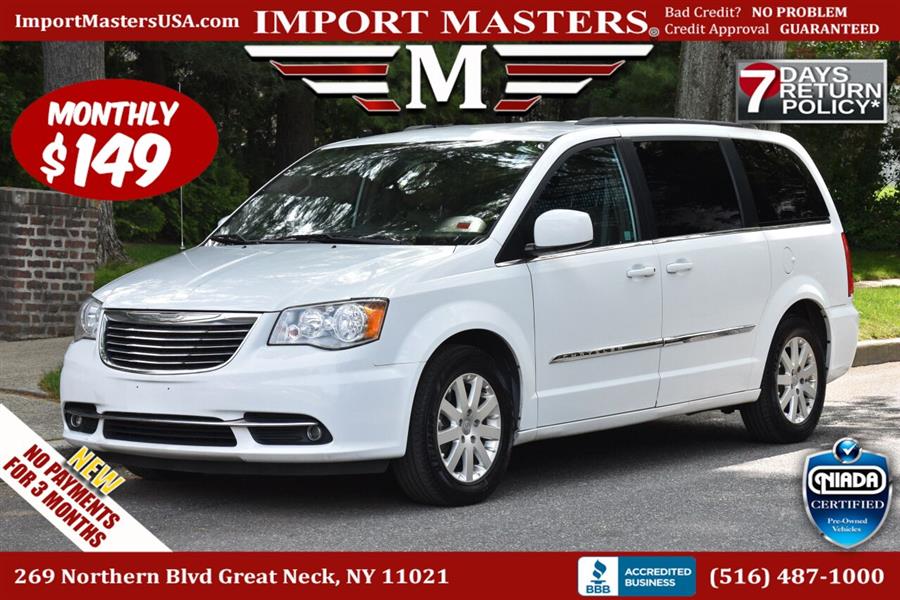 2016 Chrysler Town And Country Touring 4dr Mini Van, available for sale in Great Neck, New York | Camy Cars. Great Neck, New York