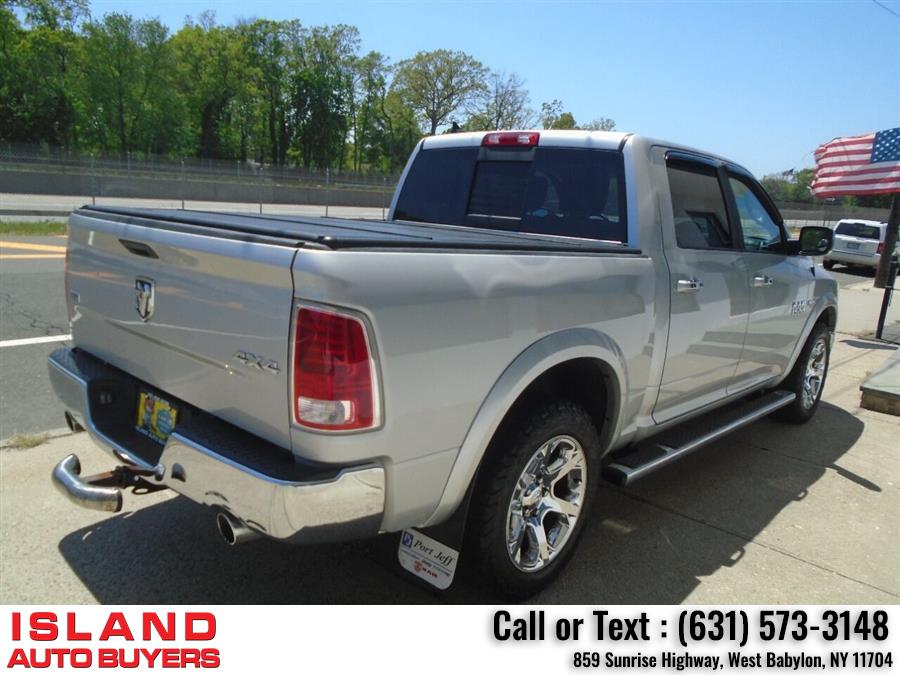 2018 Ram 1500 Laramie 4x4 4dr Crew Cab 5.5 ft. SB Pickup, available for sale in West Babylon, New York | Island Auto Buyers. West Babylon, New York 2018 Ram 1500 Laramie 4x4 4dr Crew Cab 5.5 ft. SB Pickup, available for sale in West Babylon, New York | Island Auto Buyers. West Babylon, New York
