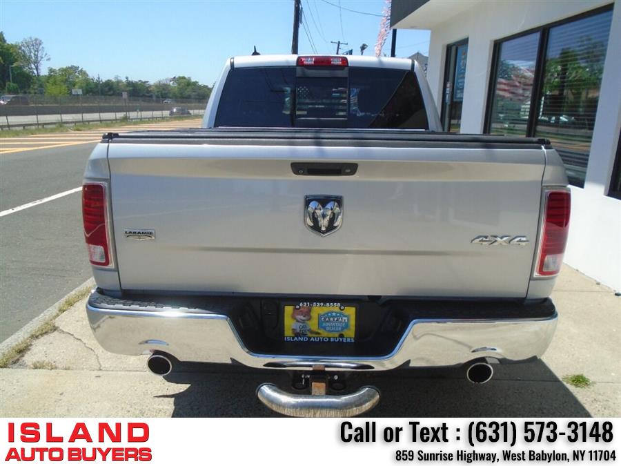 2018 Ram 1500 Laramie 4x4 4dr Crew Cab 5.5 ft. SB Pickup, available for sale in West Babylon, New York | Island Auto Buyers. West Babylon, New York 2018 Ram 1500 Laramie 4x4 4dr Crew Cab 5.5 ft. SB Pickup, available for sale in West Babylon, New York | Island Auto Buyers. West Babylon, New York