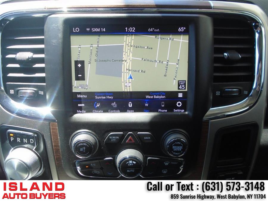 2018 Ram 1500 Laramie 4x4 4dr Crew Cab 5.5 ft. SB Pickup, available for sale in West Babylon, New York | Island Auto Buyers. West Babylon, New York 2018 Ram 1500 Laramie 4x4 4dr Crew Cab 5.5 ft. SB Pickup, available for sale in West Babylon, New York | Island Auto Buyers. West Babylon, New York