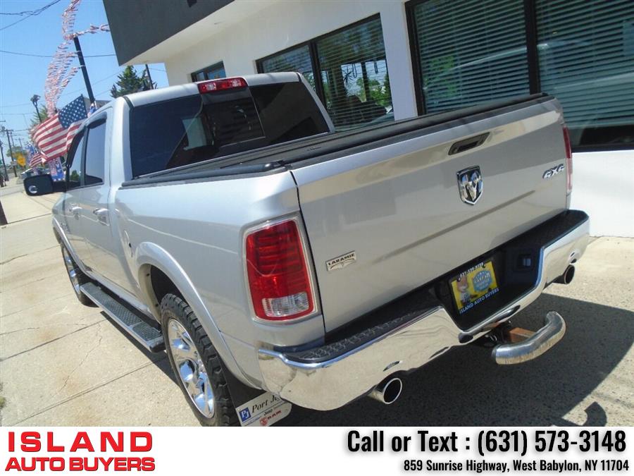 2018 Ram 1500 Laramie 4x4 4dr Crew Cab 5.5 ft. SB Pickup, available for sale in West Babylon, New York | Island Auto Buyers. West Babylon, New York 2018 Ram 1500 Laramie 4x4 4dr Crew Cab 5.5 ft. SB Pickup, available for sale in West Babylon, New York | Island Auto Buyers. West Babylon, New York