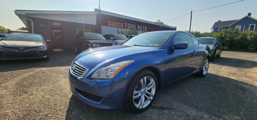 2009 Infiniti G37 Coupe 2dr x AWD, available for sale in East Windsor, Connecticut | Toro Auto. East Windsor, Connecticut