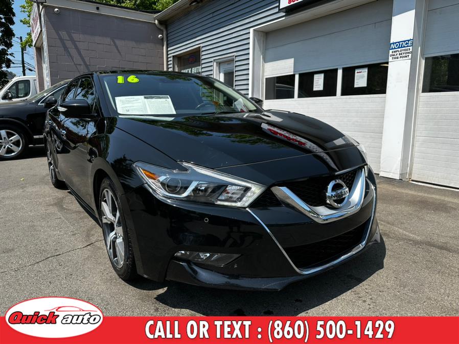 2016 Nissan Maxima 4dr Sdn 3.5 Platinum, available for sale in Bristol, Connecticut | Quick Auto LLC. Bristol, Connecticut 2016 Nissan Maxima 4dr Sdn 3.5 Platinum, available for sale in Bristol, Connecticut | Quick Auto LLC. Bristol, Connecticut