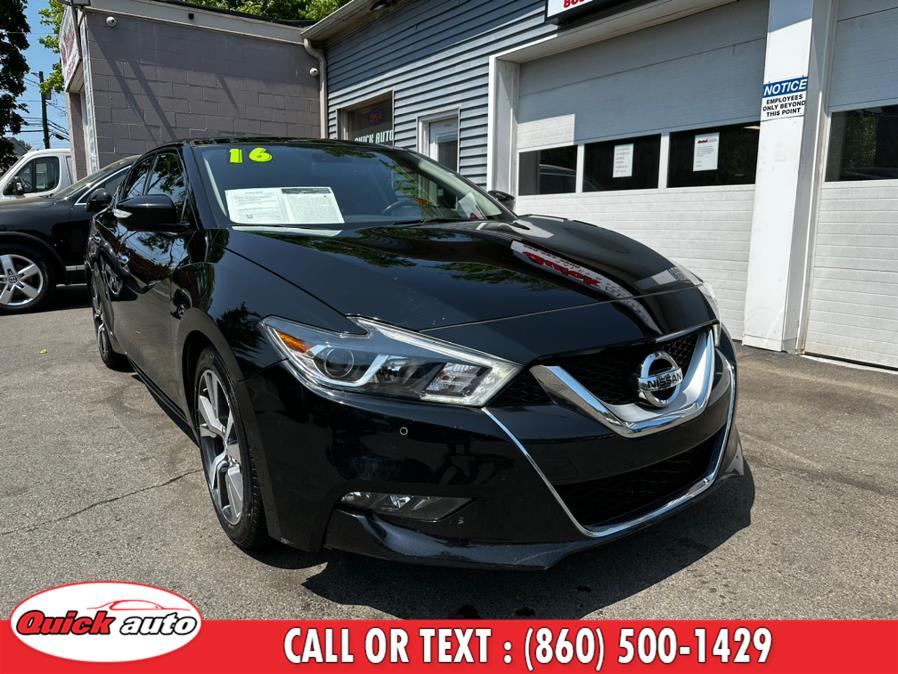 2016 Nissan Maxima 4dr Sdn 3.5 Platinum, available for sale in Bristol, Connecticut | Quick Auto LLC. Bristol, Connecticut