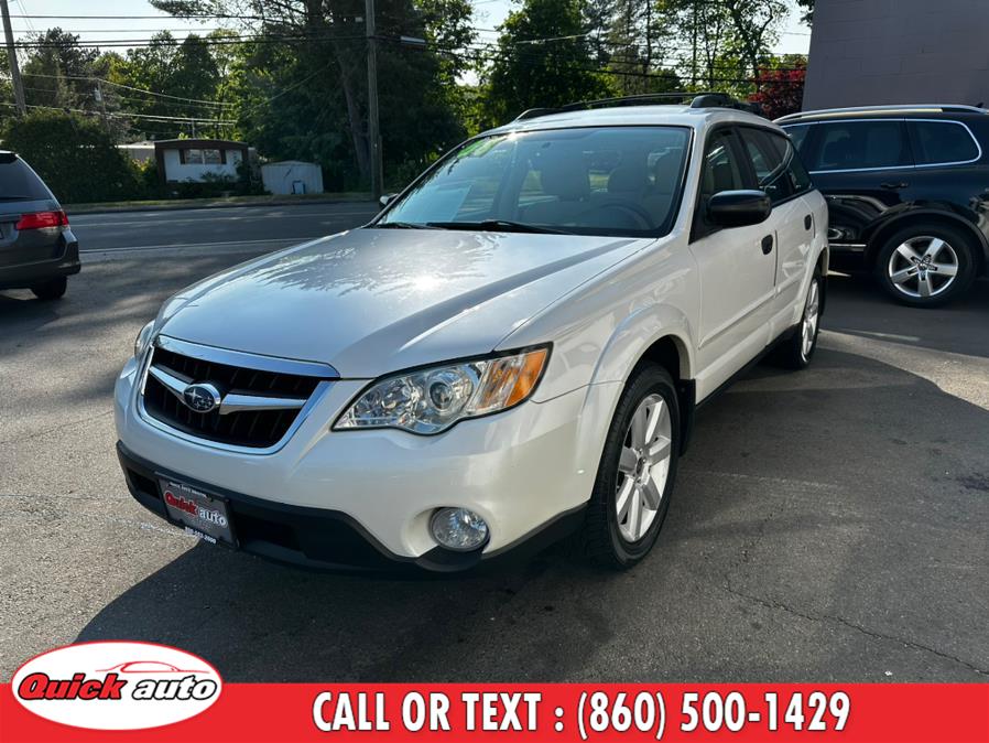 2008 Subaru Outback 4dr H4 Auto 2.5i PZEV, available for sale in Bristol, Connecticut | Quick Auto LLC. Bristol, Connecticut 2008 Subaru Outback 4dr H4 Auto 2.5i PZEV, available for sale in Bristol, Connecticut | Quick Auto LLC. Bristol, Connecticut