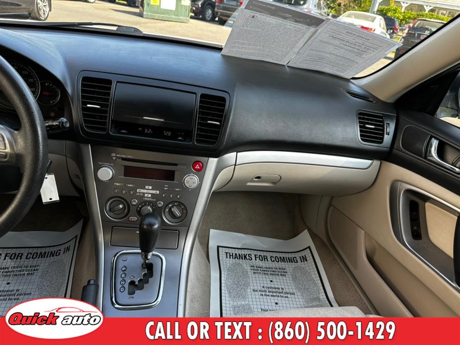 2008 Subaru Outback 4dr H4 Auto 2.5i PZEV, available for sale in Bristol, Connecticut | Quick Auto LLC. Bristol, Connecticut 2008 Subaru Outback 4dr H4 Auto 2.5i PZEV, available for sale in Bristol, Connecticut | Quick Auto LLC. Bristol, Connecticut