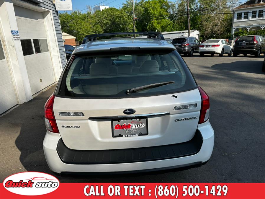 2008 Subaru Outback 4dr H4 Auto 2.5i PZEV, available for sale in Bristol, Connecticut | Quick Auto LLC. Bristol, Connecticut 2008 Subaru Outback 4dr H4 Auto 2.5i PZEV, available for sale in Bristol, Connecticut | Quick Auto LLC. Bristol, Connecticut