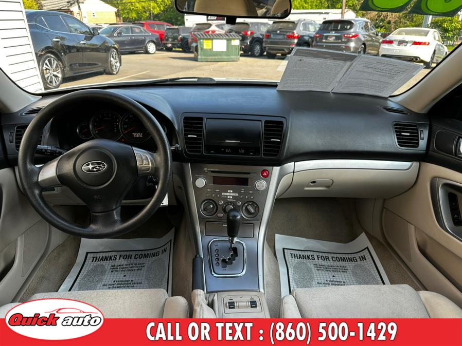 2008 Subaru Outback 4dr H4 Auto 2.5i PZEV, available for sale in Bristol, Connecticut | Quick Auto LLC. Bristol, Connecticut 2008 Subaru Outback 4dr H4 Auto 2.5i PZEV, available for sale in Bristol, Connecticut | Quick Auto LLC. Bristol, Connecticut