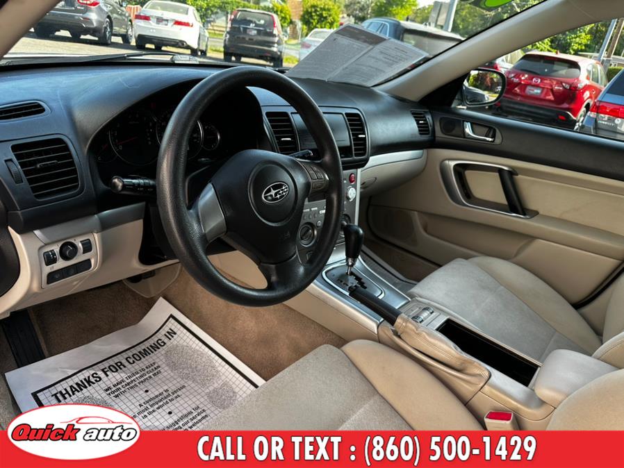 2008 Subaru Outback 4dr H4 Auto 2.5i PZEV, available for sale in Bristol, Connecticut | Quick Auto LLC. Bristol, Connecticut 2008 Subaru Outback 4dr H4 Auto 2.5i PZEV, available for sale in Bristol, Connecticut | Quick Auto LLC. Bristol, Connecticut