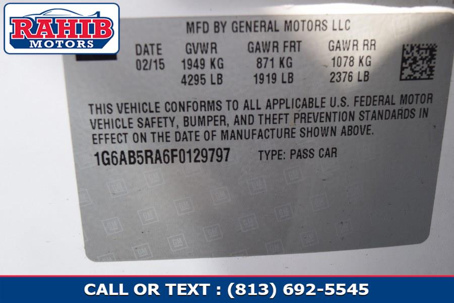 2015 Cadillac ATS Sedan 4dr Sdn 2.5L Luxury RWD, available for sale in Winter Park, Florida | Rahib Motors. Winter Park, Florida 2015 Cadillac ATS Sedan 4dr Sdn 2.5L Luxury RWD, available for sale in Winter Park, Florida | Rahib Motors. Winter Park, Florida