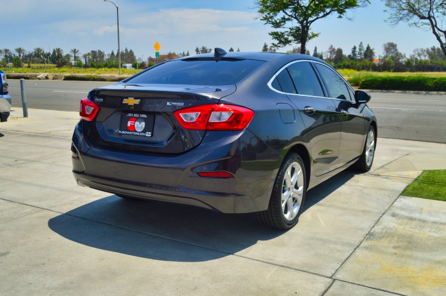 2017 Chevrolet Cruze 4dr Sdn 1.4L Premier w/1SF, available for sale in Moreno Valley, California | Fusion Motors Inc. Moreno Valley, California 2017 Chevrolet Cruze 4dr Sdn 1.4L Premier w/1SF, available for sale in Moreno Valley, California | Fusion Motors Inc. Moreno Valley, California