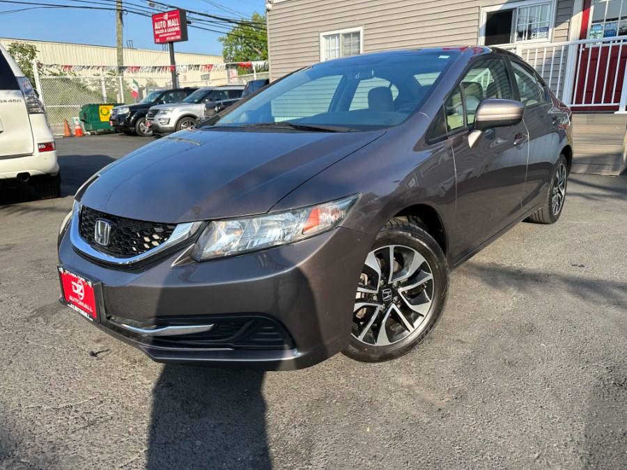 2015 Honda Civic Sedan 4dr CVT EX, available for sale in Paterson, New Jersey | DZ Automall. Paterson, New Jersey 2015 Honda Civic Sedan 4dr CVT EX, available for sale in Paterson, New Jersey | DZ Automall. Paterson, New Jersey