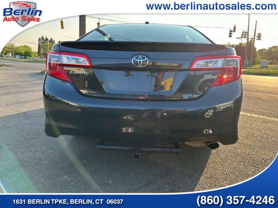2012 Toyota Camry 4dr Sdn I4 Auto SE (Natl), available for sale in Berlin, Connecticut | Berlin Auto Sales LLC. Berlin, Connecticut 2012 Toyota Camry 4dr Sdn I4 Auto SE (Natl), available for sale in Berlin, Connecticut | Berlin Auto Sales LLC. Berlin, Connecticut