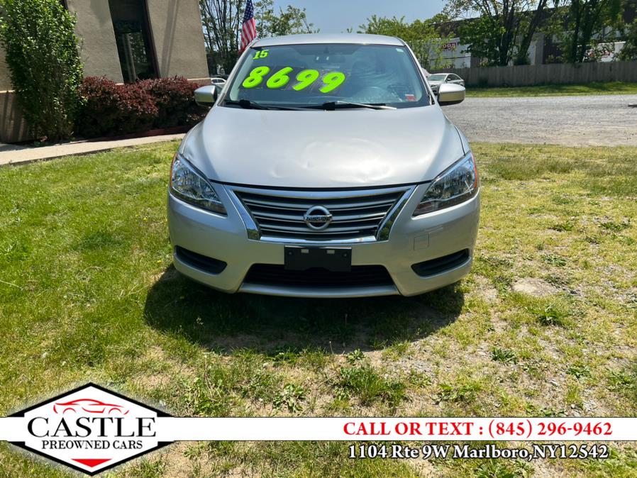 2015 Nissan Sentra 4dr Sdn I4 CVT SV, available for sale in Marlboro, New York | Castle Preowned Cars. Marlboro, New York 2015 Nissan Sentra 4dr Sdn I4 CVT SV, available for sale in Marlboro, New York | Castle Preowned Cars. Marlboro, New York