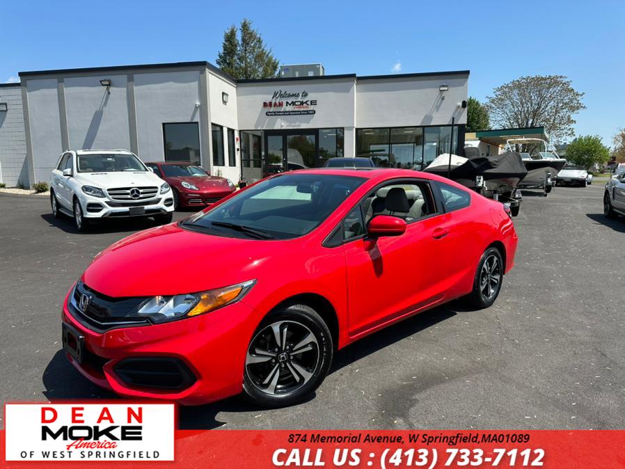 2014 Honda Civic Coupe 2dr CVT EX, available for sale in W Springfield, Massachusetts | Dean Moke America of West Springfield. W Springfield, Massachusetts