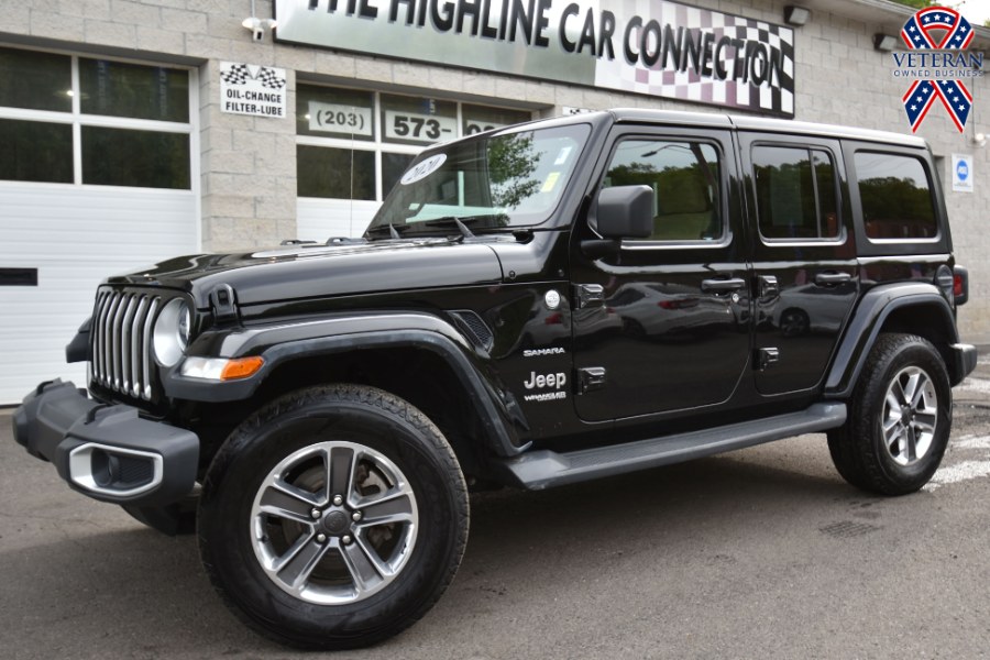 2020 Jeep Wrangler Unlimited Sahara 4x4, available for sale in Waterbury, Connecticut | Highline Car Connection. Waterbury, Connecticut